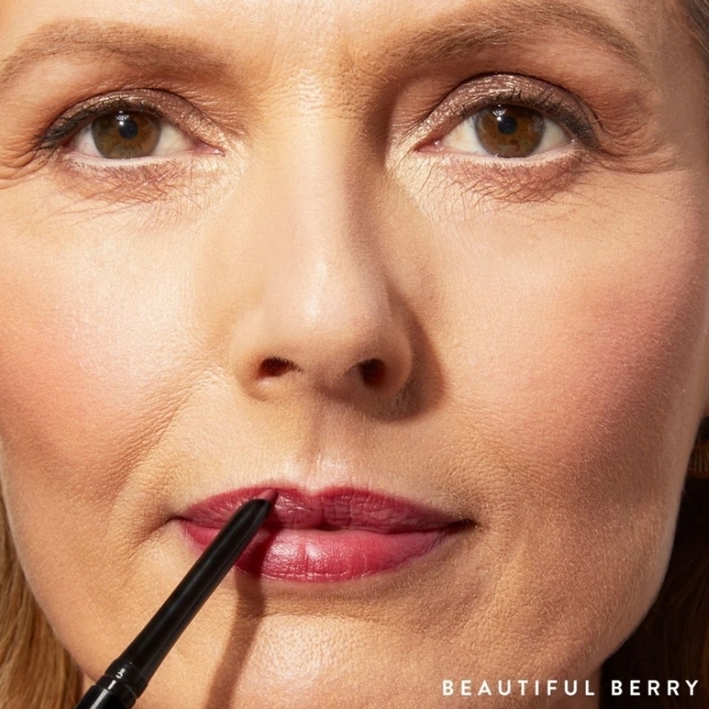 Laura Geller Modern Classic Waterproof Lip Liner Berry Beautiful (Berry), NIB - Picture 3 of 9